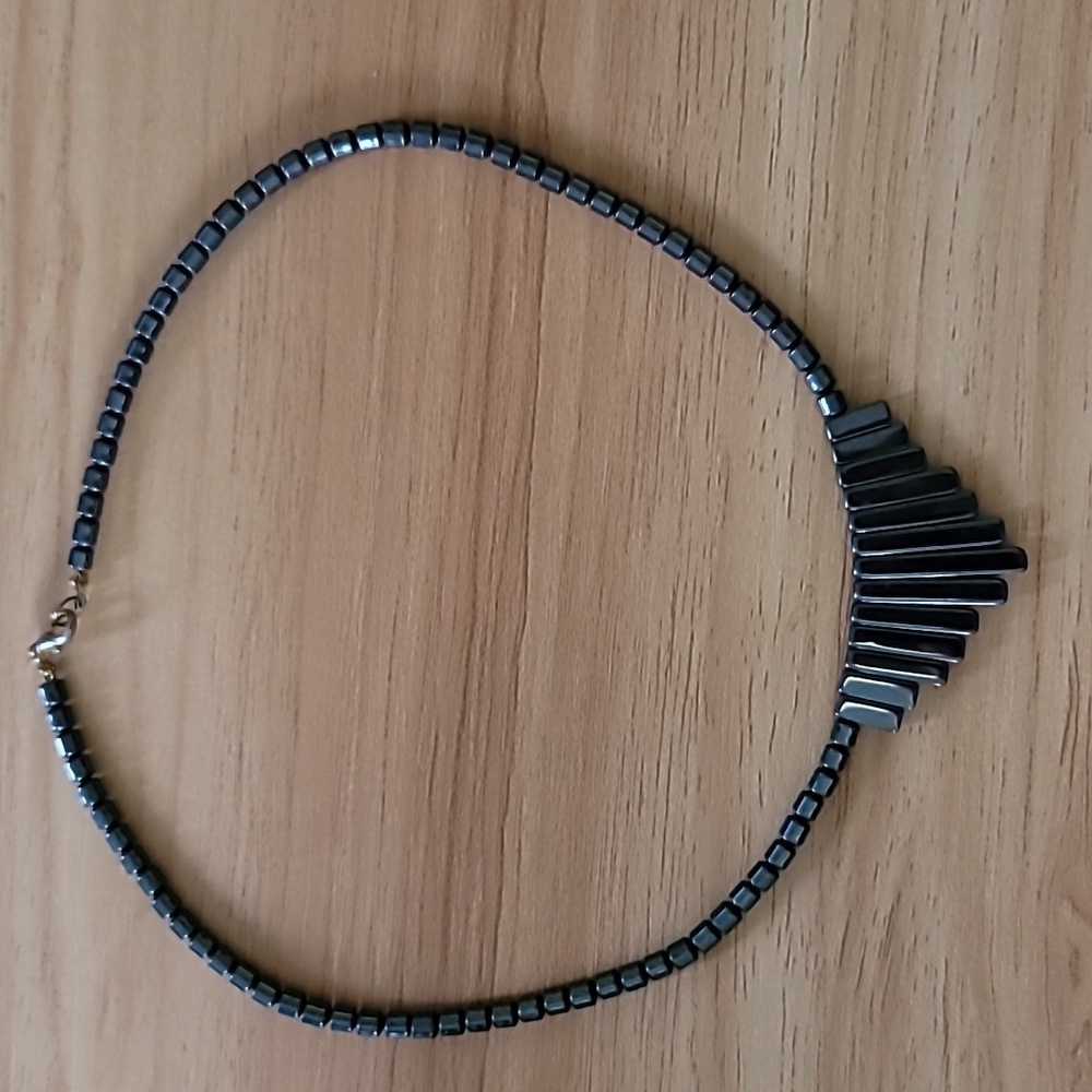 Hematite necklace